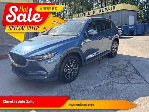 Blue 2018 Mazda CX-5 Grand Touring