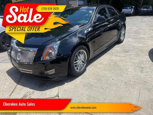 Black 2013 Cadillac CTS Luxury