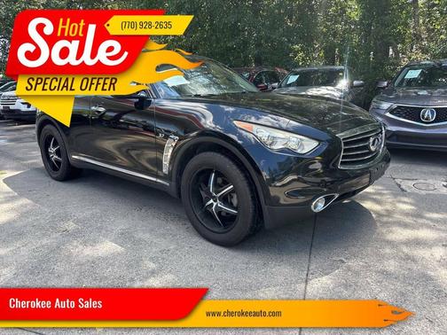 Black 2016 INFINITI QX70 Base