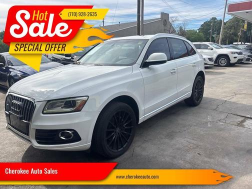 White 2016 Audi Q5 2.0T Premium