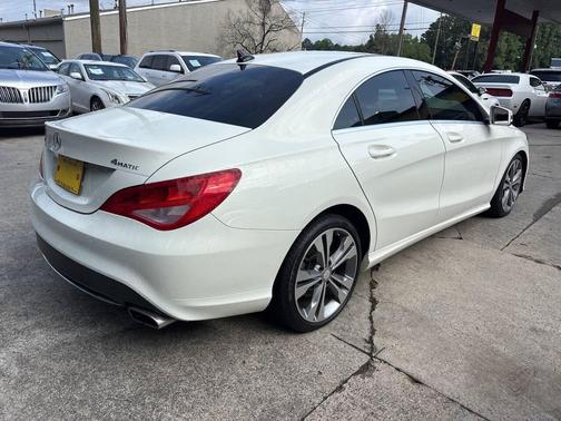 White 2016 Mercedes-Benz CLA-Class 4MATIC