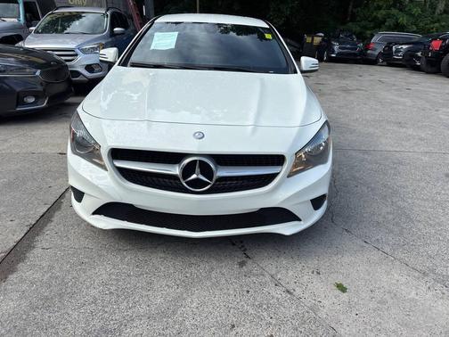 White 2016 Mercedes-Benz CLA-Class 4MATIC
