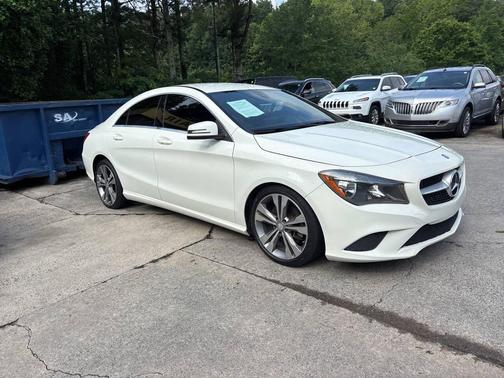White 2016 Mercedes-Benz CLA-Class 4MATIC