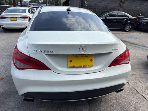 White 2016 Mercedes-Benz CLA-Class 4MATIC