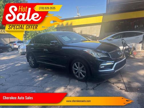Black 2017 INFINITI QX50 Base