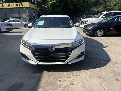 White 2021 Honda Accord EX-L 1.5T