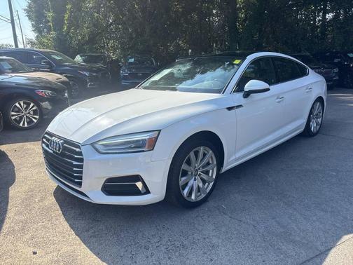 White 2018 Audi A5 2.0T Premium