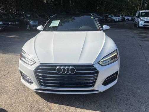 White 2018 Audi A5 2.0T Premium