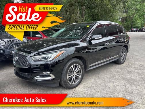 Black 2018 INFINITI QX60 Base