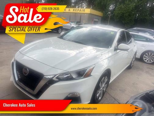 White 2020 Nissan Altima 2.5 S 4dr Sedan