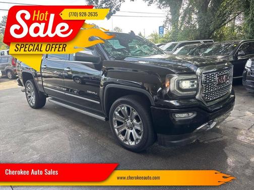 Black 2018 GMC Sierra 1500 Denali