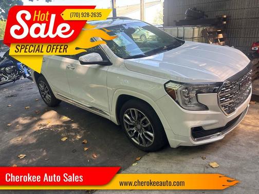 White 2022 GMC Terrain Denali