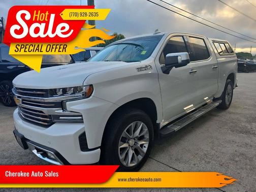 White 2019 Chevrolet Silverado 1500 High Country