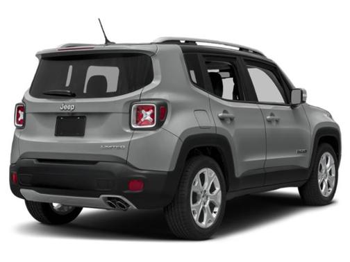 Silver 2018 Jeep Renegade Limited