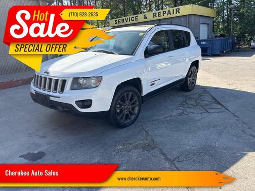 White 2016 Jeep Compass Sport