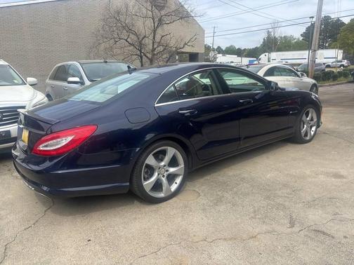 Blue 2014 Mercedes-Benz CLS-Class CLS 550