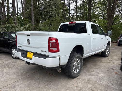 White 2024 RAM 2500 Laramie 4x4 4dr Crew Cab 6.3 ft. SB Pickup
