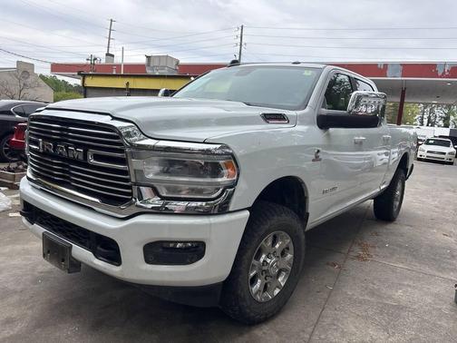 White 2024 RAM 2500 Laramie 4x4 4dr Crew Cab 6.3 ft. SB Pickup
