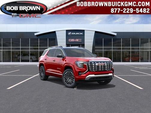 Red 2026 GMC Terrain Denali