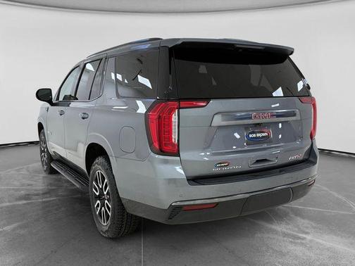 Satin Steel Metallic 2022 GMC Yukon AT4