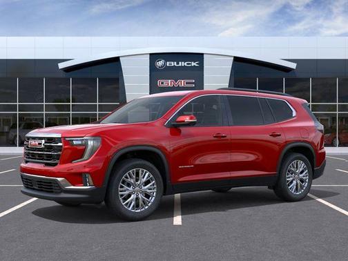 Red 2026 GMC Acadia Elevation