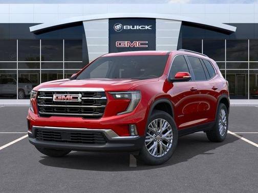 Red 2026 GMC Acadia Elevation