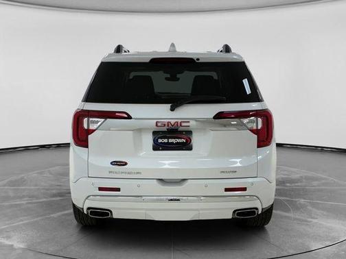 White Frost Tri-Coat 2023 GMC Acadia Denali