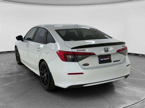 Platinum White Pearl 2023 Honda Civic Sport