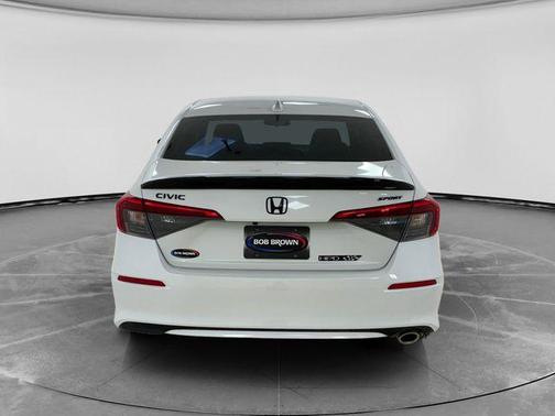 Platinum White Pearl 2023 Honda Civic Sport