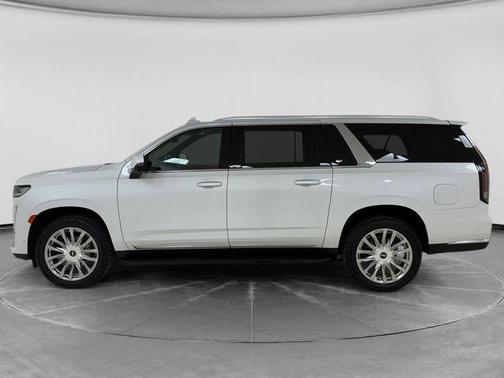 Crystal White Tri-Coat 2023 Cadillac Escalade ESV Premium Luxury