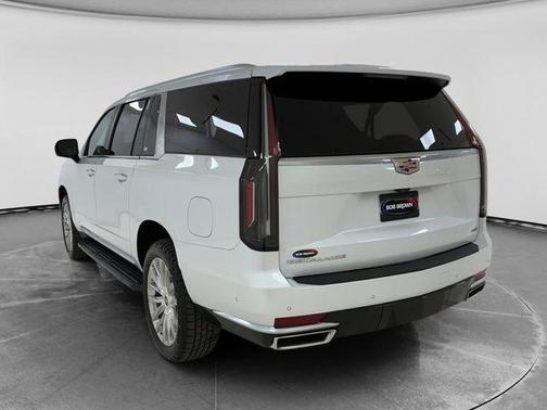 Crystal White Tri-Coat 2023 Cadillac Escalade ESV Premium Luxury