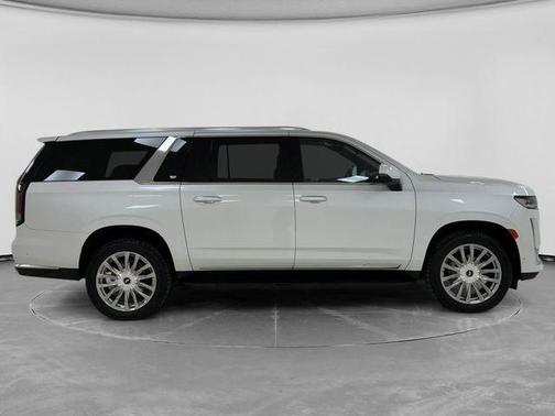 Crystal White Tri-Coat 2023 Cadillac Escalade ESV Premium Luxury