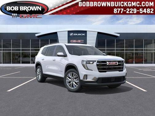 White 2026 GMC Acadia Elevation