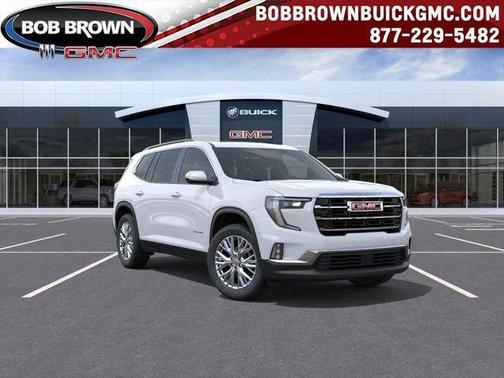 White 2026 GMC Acadia Elevation