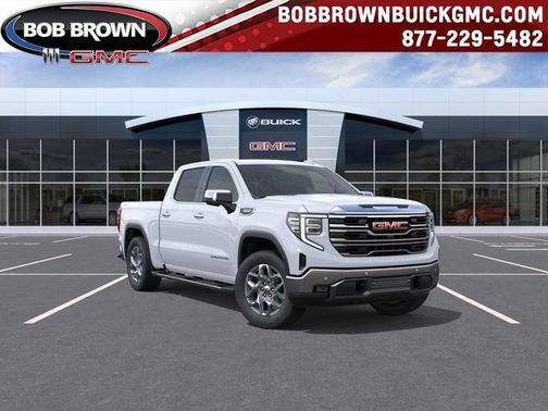 White 2026 GMC Sierra 1500 SLT