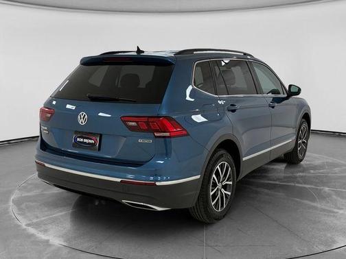 Silk Blue Metallic 2020 Volkswagen Tiguan 2.0T SE