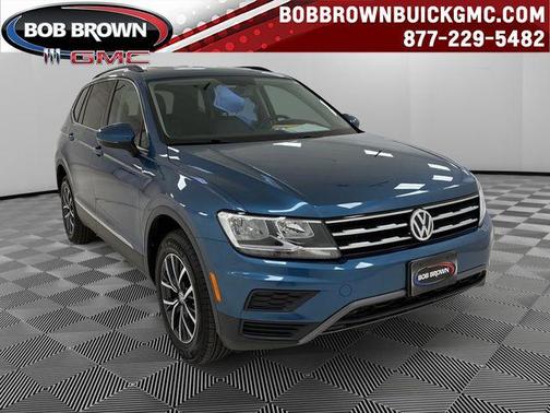 Silk Blue Metallic 2020 Volkswagen Tiguan 2.0T SE