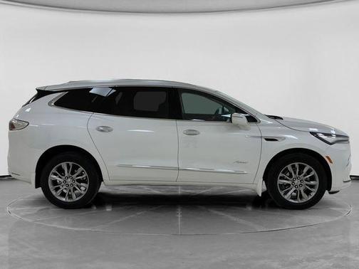 White Frost Tri-Coat 2023 Buick Enclave Avenir