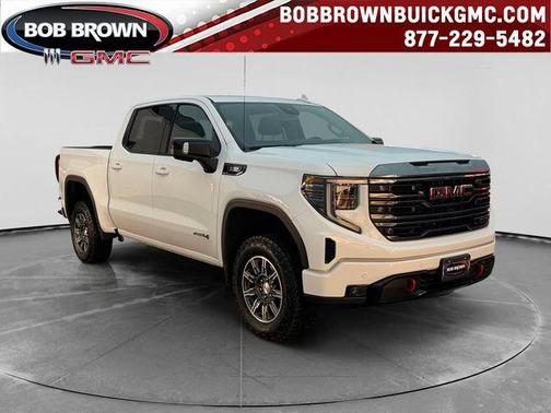 Summit White 2024 GMC Sierra 1500 AT4