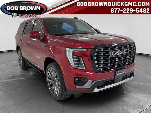 Volcanic Red 2025 GMC Yukon Denali Ultimate