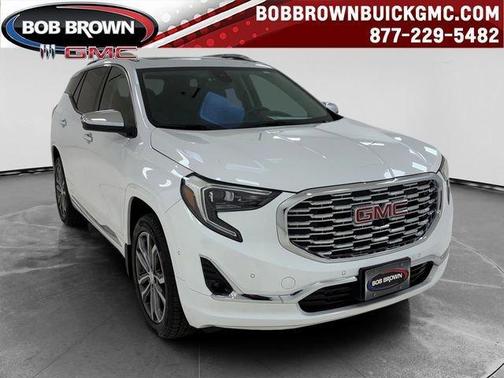 Summit White 2018 GMC Terrain Denali