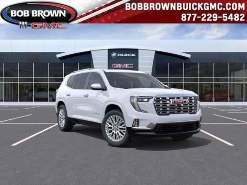 White 2026 GMC Acadia Denali