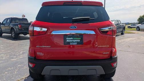 Race Red 2019 Ford EcoSport Titanium