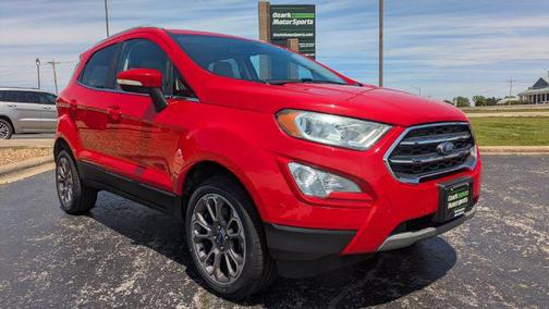 Race Red 2019 Ford EcoSport Titanium
