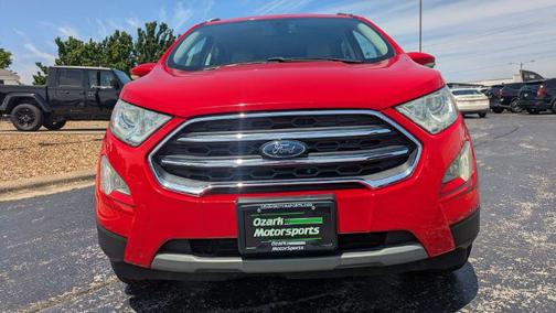 Race Red 2019 Ford EcoSport Titanium