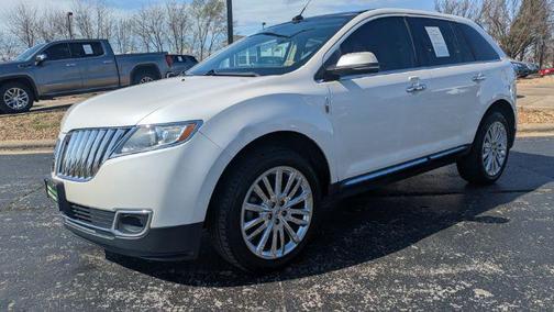 White Platinum Metallic Tri-Coat 2013 Lincoln MKX Base