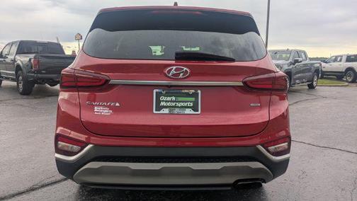 Scarlet Red 2019 Hyundai SANTA FE SEL Plus 2.4