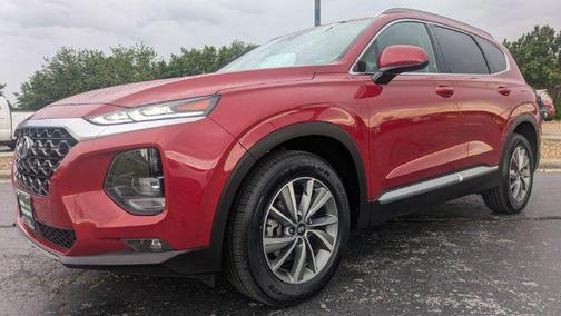 Scarlet Red 2019 Hyundai SANTA FE SEL Plus 2.4