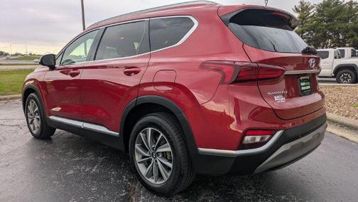 Scarlet Red 2019 Hyundai SANTA FE SEL Plus 2.4