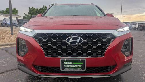 Scarlet Red 2019 Hyundai SANTA FE SEL Plus 2.4